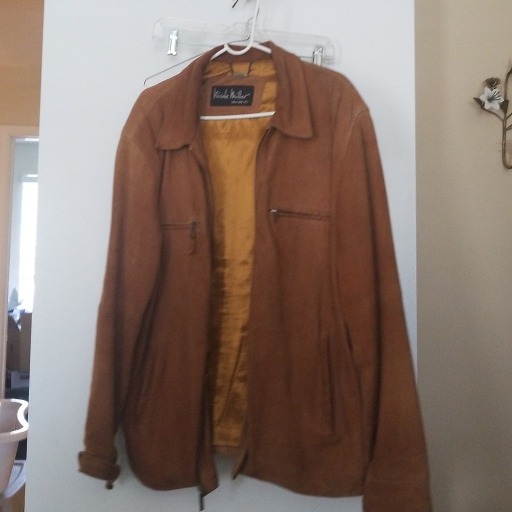 Nicole Miller Men's suede jacket